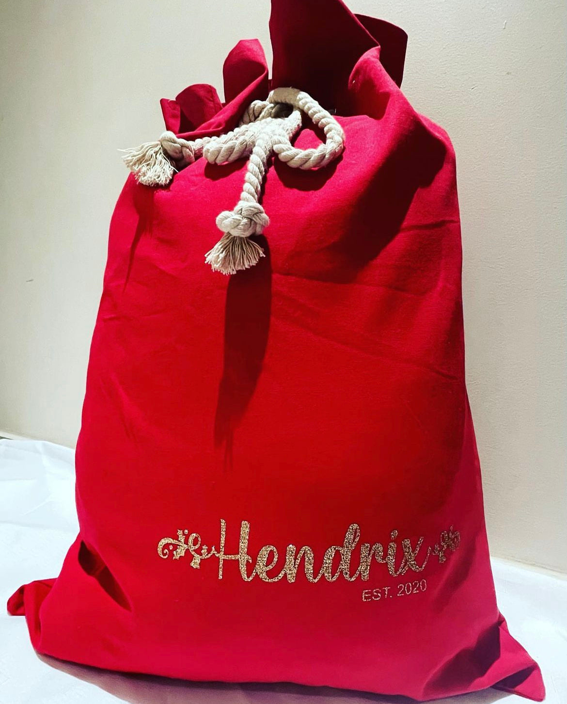 Personalised Christmas Santa Sack